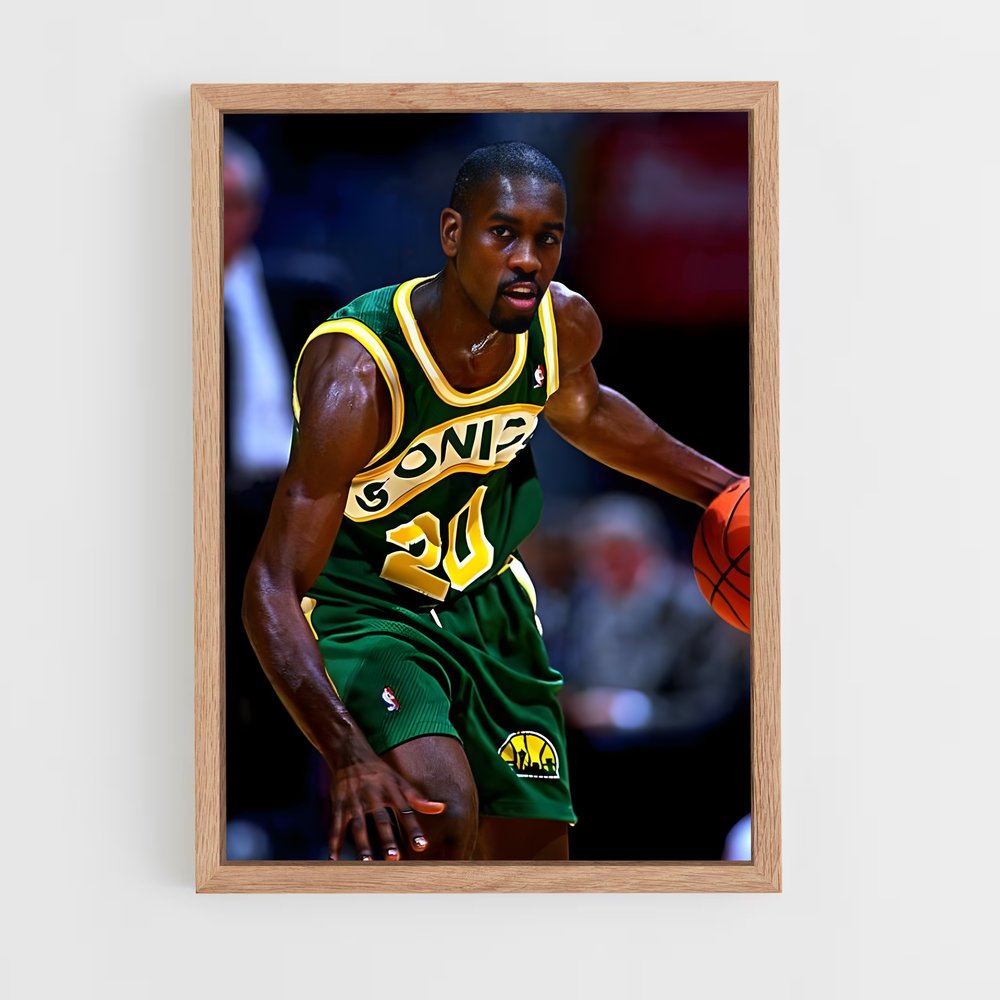 Poster The Glove Master – affiche Basketball (vue 4)